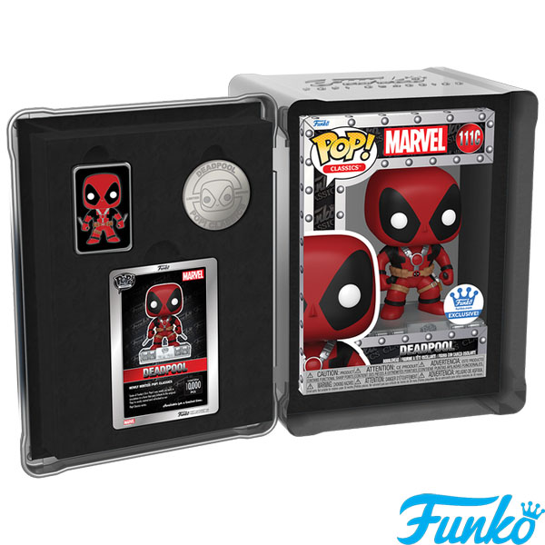Funko POP Classics Marvel Deadpool Exclusive Tin Set